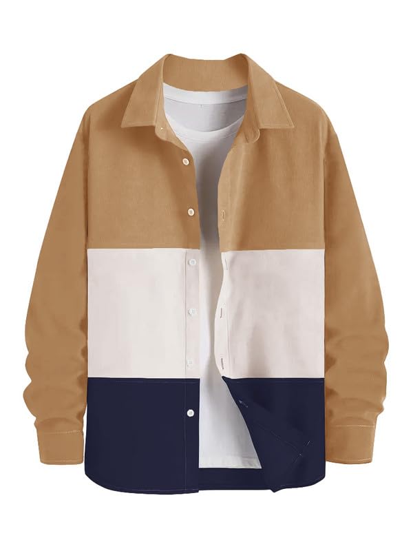 BE ACTIVE Men's Casual Shirt|| Cotton Stylish Full Sleeves Shirt for Men