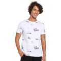 Bewakoof Men's Printed 100% Cotton T-Shirt - Regular Fit, Round Neck, Half Sleeves