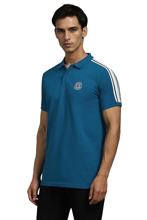 Louis Philippe Men's Cotton Regular Fit T-Shirt