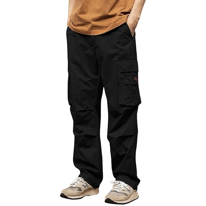 Lymio Men's Regular Fit Low Rise Cargo || Cargo Pants Cotton || Cargos