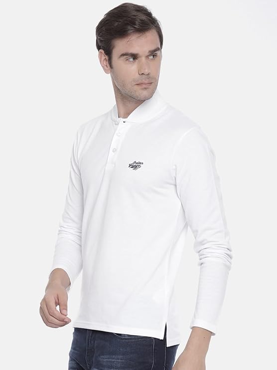 The Indian Garage Co Men's Cotton Slim Fit Polo T-Shirt