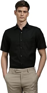 Louis Philippe Men's Solid Classic Fit Shirt