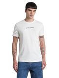 JACK & JONES Men's Cotton Solid Slim Fit T-Shirt