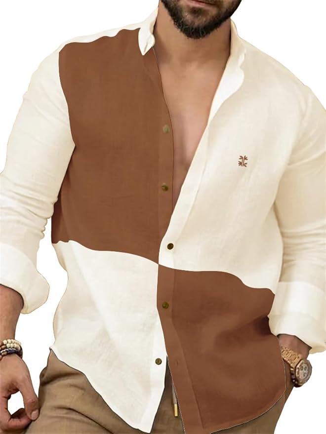 BE ACTIVE Men's Casual Shirt|| Cotton Stylish Full Sleeves Shirt for Men