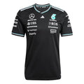 adidas Men Polyester Slim|Mercedes - AMG Petronas Formula ONE Team Driver Jersey|Authentic