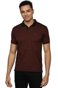 Allen Solly Men's Cotton Solid Regular Fit Polo Shirt
