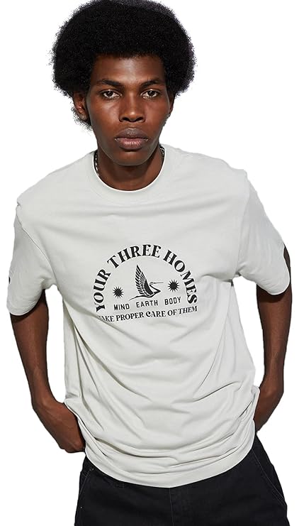 Max Men's Graphic Print Regular Fit T-Shirt