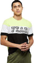 Max Men Colourblocked Crew Neck Slim Fit T-Shirt