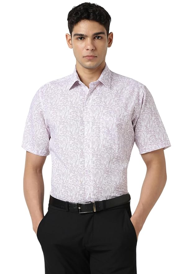 Van Heusen Men Cotton Regular Fit Shirt