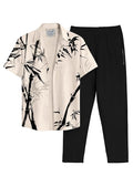 BULLMER Clothing Set with Trendy Shirt & Pants Co-ords for Men