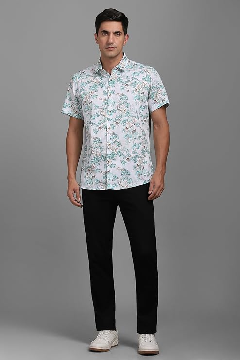 Louis Philippe Men's Slim Fit Shirt