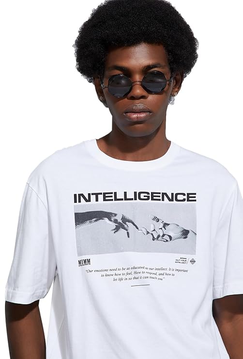 Max Men Cotton URB_N Regular Fit Graphic T-Shirt