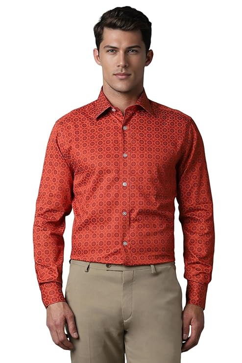 Louis Philippe Men's Classic Fit Shirt
