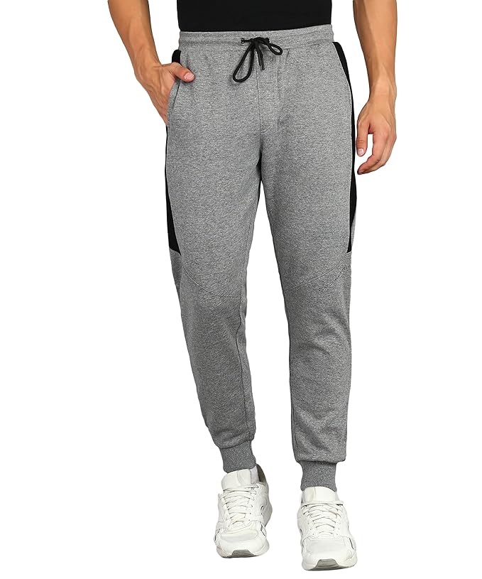 Alan Jones Clothing Men's Regular Fit Mid Rise Track Pant
