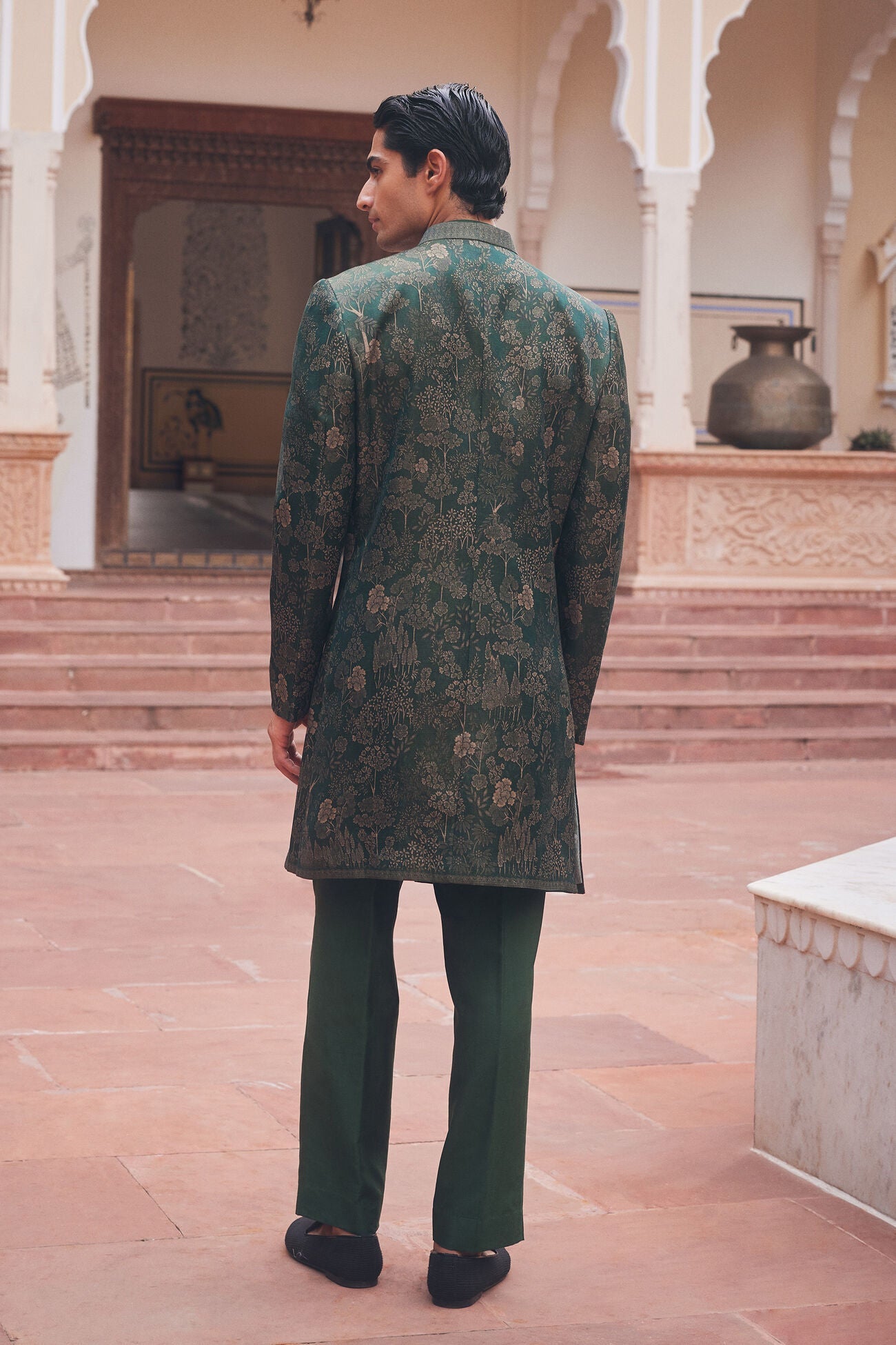 Anita Dongre Anshul Sherwani - Green