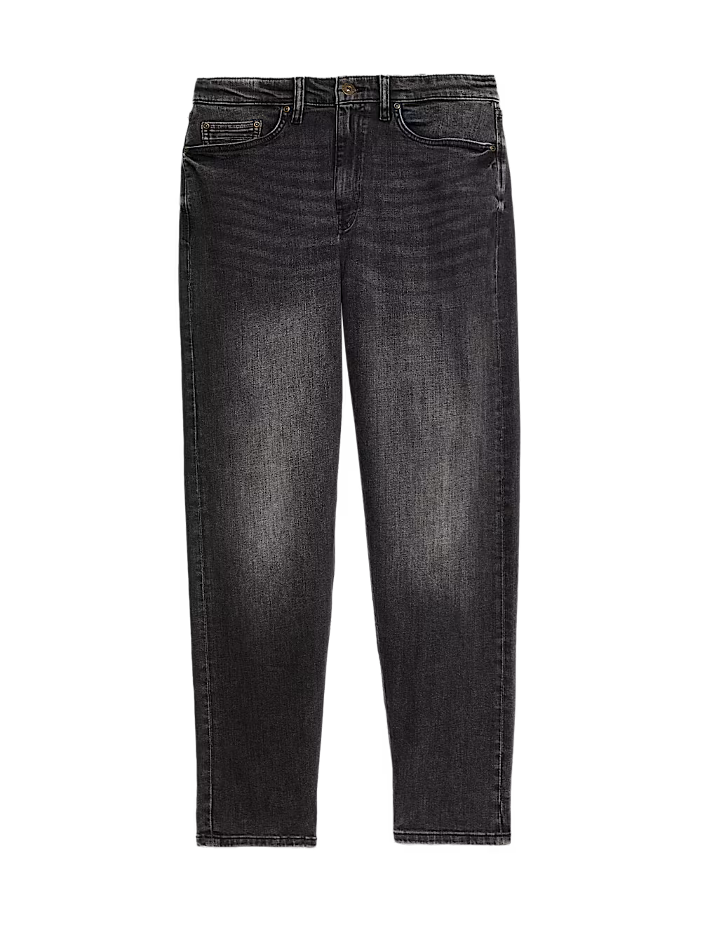 Tapered Fit Vintage Crosshatch Jeans