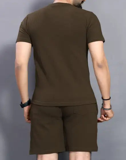 sti Tshirt Regular Shorts Co-ords Set